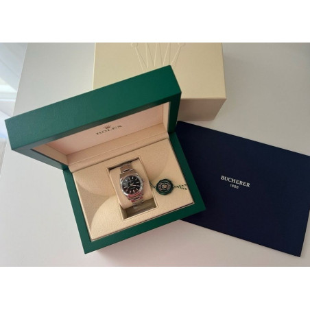 ROLEX Perpetual 34 Oyster Full Set Pre-owned Designer Secondhand Luxurylove