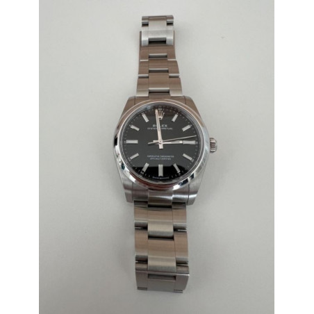 ROLEX Perpetual 34 Oyster Full Set Pre-owned Designer Secondhand Luxurylove
