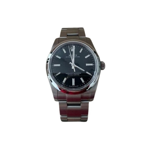 ROLEX Perpetual 34 Oyster Full Set Pre-owned Designer Secondhand Luxurylove