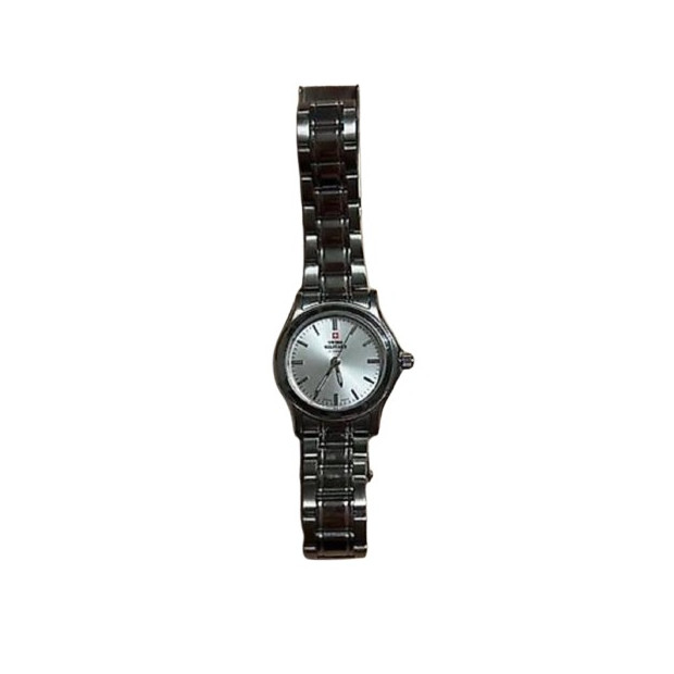 SWISS MILITARY Damen Uhr Pearl Silber Pre-owned Designer Secondhand Luxurylove