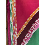 Silk scarf 90x90, Robe du soir