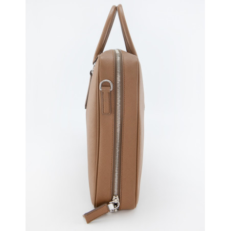 PRADA Saffiano briefcase with strap - Pre-loved Designer Second Hand | LUXURYLOVE