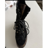 LOUIS VUITTON Laureate Ankle Boots 36 Pre-owned Designer Secondhand Luxurylove Qualität und Echtheit geprüft