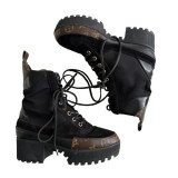 LOUIS VUITTON Laureate Ankle Boots 36 Pre-owned Designer Secondhand Luxurylove Qualität und Echtheit geprüft