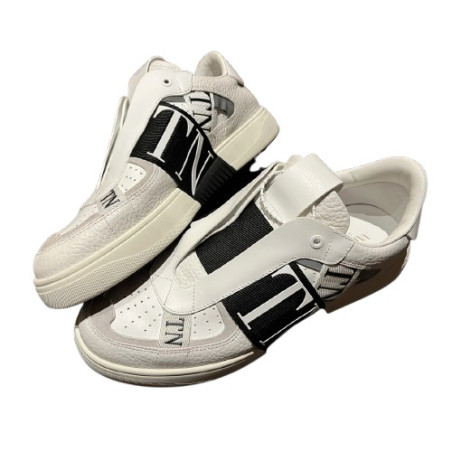 VALENTINO GARAVANI Sneakers weiss schwarz 42.5 Pre-owned Designer Secondhand Luxurylove.