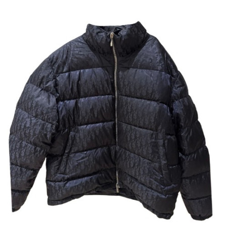 DIOR Oblique Daunenjacke schwarz 56 Pre-owned Designer Secondhand Luxurylove.