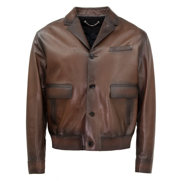 BERLUTI Exclusive leather jacket - Pre-loved Designer Second Hand | LUXURYLOVE