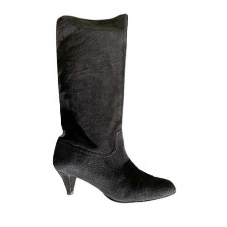 BALLY Knee-high Boots Suede - Pre-loved Designer Second Hand | LUXURYLOVE