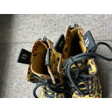 R13 military boots leopard print 38 leather boots TOP (R13)
