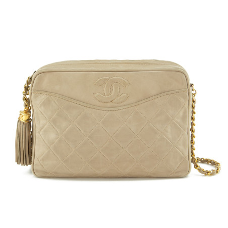 CHANEL Vintage Camera Tassel Bag - Pre-loved Designer Second Hand | LUXURYLOVE