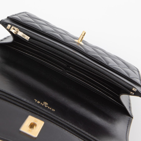 CHANEL Top Handle Wallet on Chain schwarz NEU Pre-owned Designer Secondhand Luxurylove
