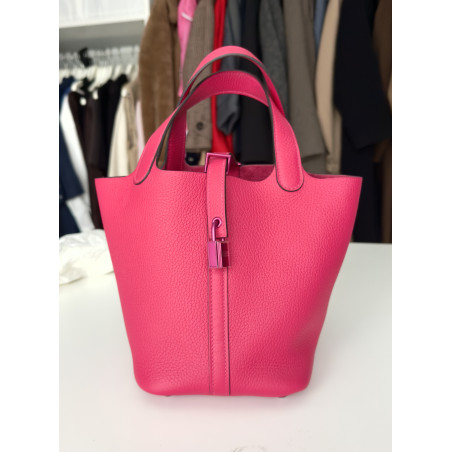 HÈRMES Picotin Bag Pink Box Dustbag  Pre-owned Designer Secondhand Luxurylove