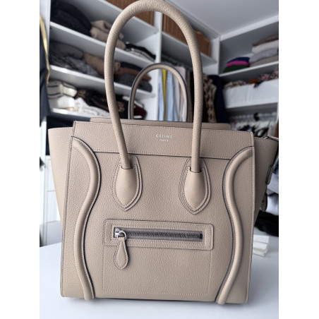 CÉLINE Lugage micro handbag - Pre-loved Designer Second Hand | LUXURYLOVE