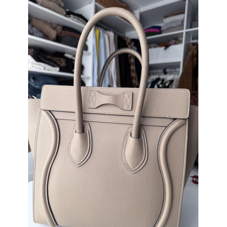 CÉLINE Lugage micro handbag - Pre-loved Designer Second Hand | LUXURYLOVE