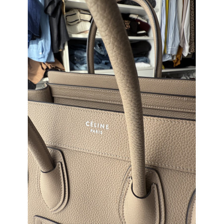 CÉLINE Lugage micro handbag - Pre-loved Designer Second Hand | LUXURYLOVE