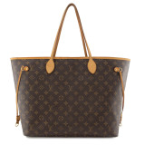 LOUIS VUITTON Neverfull GM Monogram Shopper Tote Bag braun Schultertasche Pre-owned Designer Secondhand Luxurylove