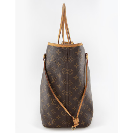 LOUIS VUITTON Neverfull GM Monogram Shopper Tote Bag braun Schultertasche Pre-owned Designer Secondhand Luxurylove