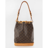 LOUIS VUITTON Grand Sac Noé Bucket Bag Monogram braun Pre-owned Designer Secondhand Luxurylove