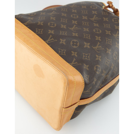 LOUIS VUITTON Grand Sac Noé Bucket Bag Monogram braun Pre-owned Designer Secondhand Luxurylove