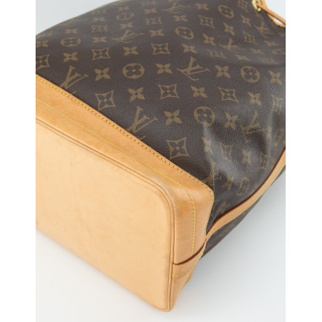 LOUIS VUITTON Grand Sac Noé Bucket Bag Monogram braun Pre-owned Designer Secondhand Luxurylove