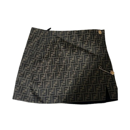 FENDANCE Minirock Hacker Collabo 36 NEU Pre-owned Designer Secondhand Luxurylove
