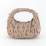 MIU MIU Wander Hobo Bag mini rosa Pre-owned Designer Secondhand Luxurylove