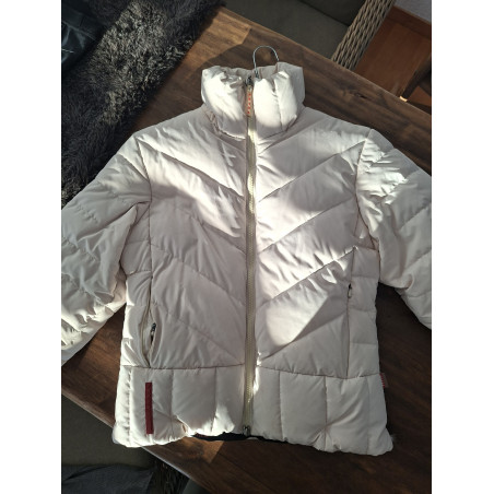 PRADA Daunenjacke creme 36 Pre-owned Designer Secondhand Luxurylove