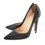 CHRISTIAN LOUBOUTIN Insectika Pumps schwarz 38.5 Pre-owned Designer Secondhand Luxurylove