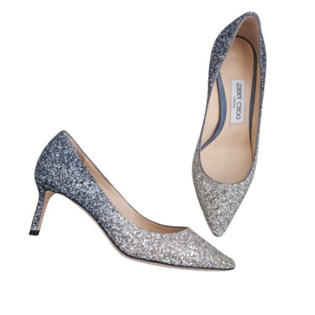 JIMMY CHOO Glitter pumps - Pre-loved Designer Second Hand | LUXURYLOVE