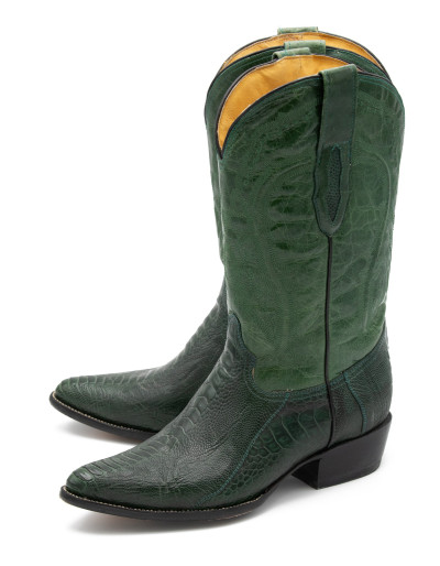 SAFARI Western boots ostrich leather - Pre-loved Designer Second Hand | LUXURYLOVE