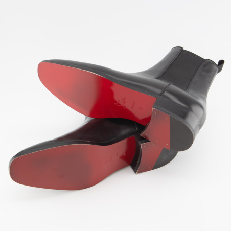 CHRISTIAN LOUBOUTIN Samson Chelsea Boots - NEW - Pre-loved Designer Second Hand | LUXURYLOVE