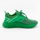 PHILIPP PLEIN Hexagon Runner Sneaker grün 44  Pre-owned Designer Secondhand Luxurylove