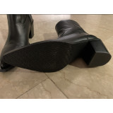 STUART WEITZMAN Western Ankle Boots schwarz 41 NEU Pre-owned Designer Secondhand Luxurylove
