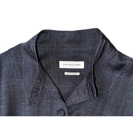 ISABEL MARANT ETOILE Checked shirt dress - Pre-loved Designer Second Hand | LUXURYLOVE