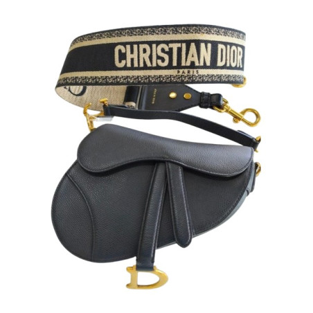 DIOR Saddle Bag mini incl. shoulder strap - Pre-loved Designer Second Hand | LUXURYLOVE