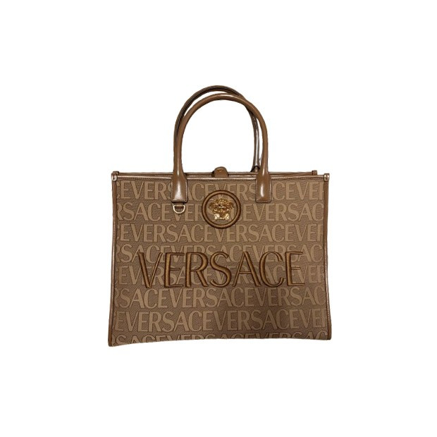 VERSACE Allover Small Tote Shopper - NEU - Pre-loved Designer Second Hand | LUXURYLOVE