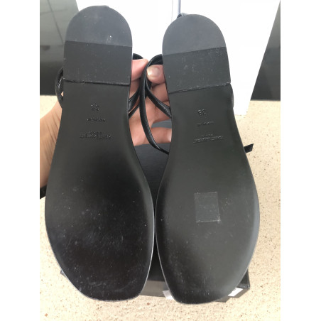 SAINT LAURENT Sandalen YSL Logo