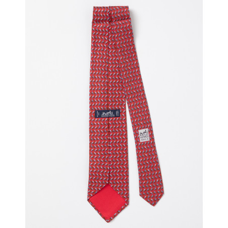 HERMÈS Silk tie Tucan - Pre-loved Designer Second Hand | LUXURYLOVE