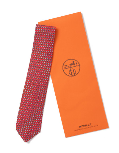 HERMÈS Silk tie Tucan - Pre-loved Designer Second Hand | LUXURYLOVE