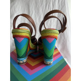 VALENTINO GARAVANI Espadrille Wedge Sandalen Gr. 36 Pre-owned Secondhand