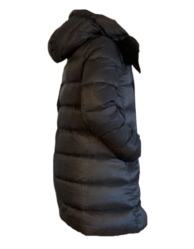 BURBERRY Daunenmantel schwarz L Damen Pre-owned Designer Secondhand Luxurylove.