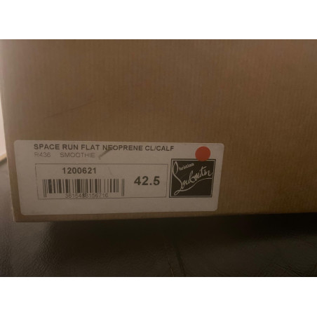 CHRISTIAN LOUBOUTIN Space Run Flat Sneaker - NEW - Pre-loved Designer Second Hand | LUXURYLOVE