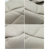 Handbag unisex lambskin leather Quilted Shield Crossbody Bag