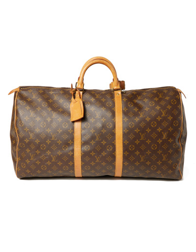 LOUIS VUITTON Keepall 60 travel bag Monogram - Pre-loved Designer Second Hand | LUXURYLOVE