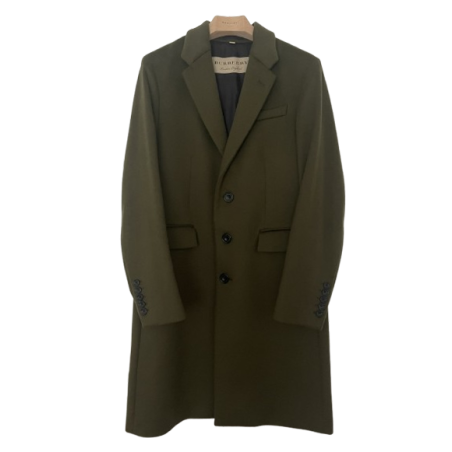 BURBERRY Wolle-Cashmere Mix Mantel - NEU - Pre-loved Designer Second Hand | LUXURYLOVE