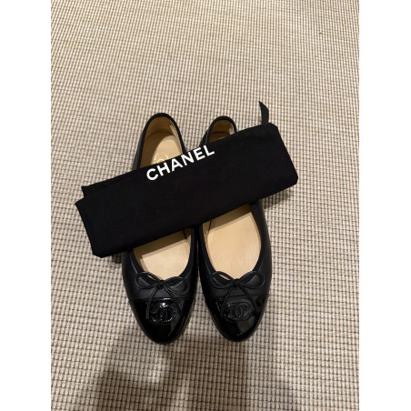 CHANEL CC Ballerinas - Pre-loved Designer Second Hand | LUXURYLOVE