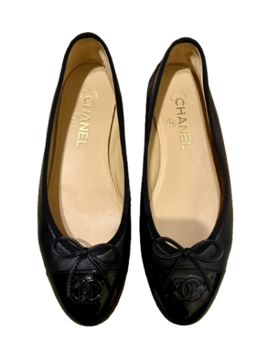CHANEL CC Ballerinas - Pre-loved Designer Second Hand | LUXURYLOVE