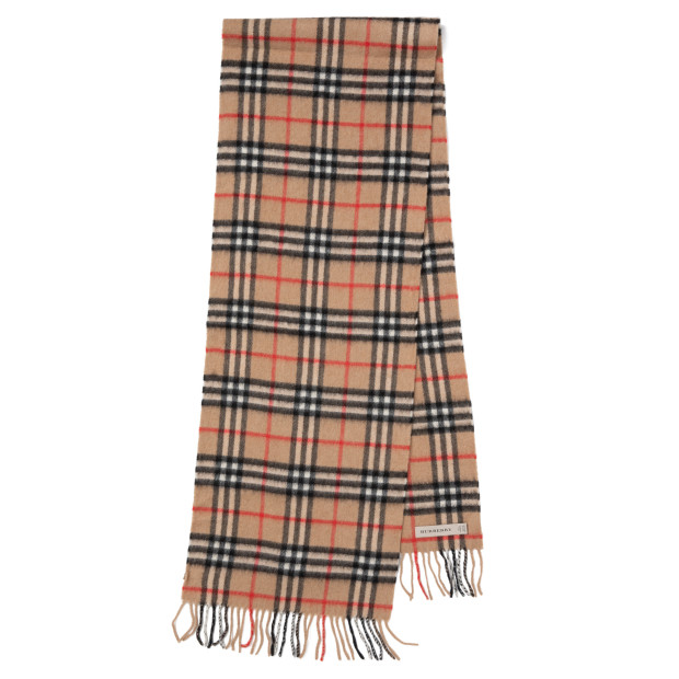 BURBERRY Cashmere Schal Nova Check - Pre-loved Designer Second Hand | LUXURYLOVE