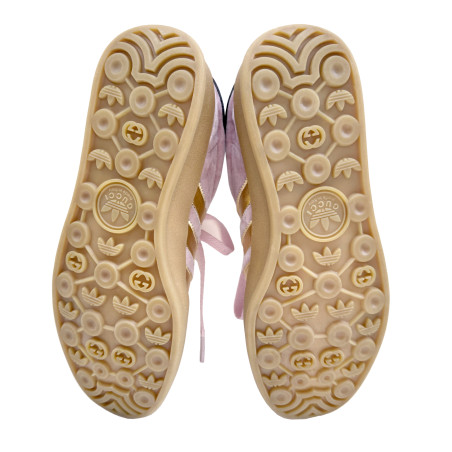 GUCCI ADIDAS X GUCCI Gazelle Pink Velvet sneakers - NEU - Pre-loved Designer Second Hand | LUXURYLOVE