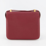 Constance 24 Epsom leather Rubis